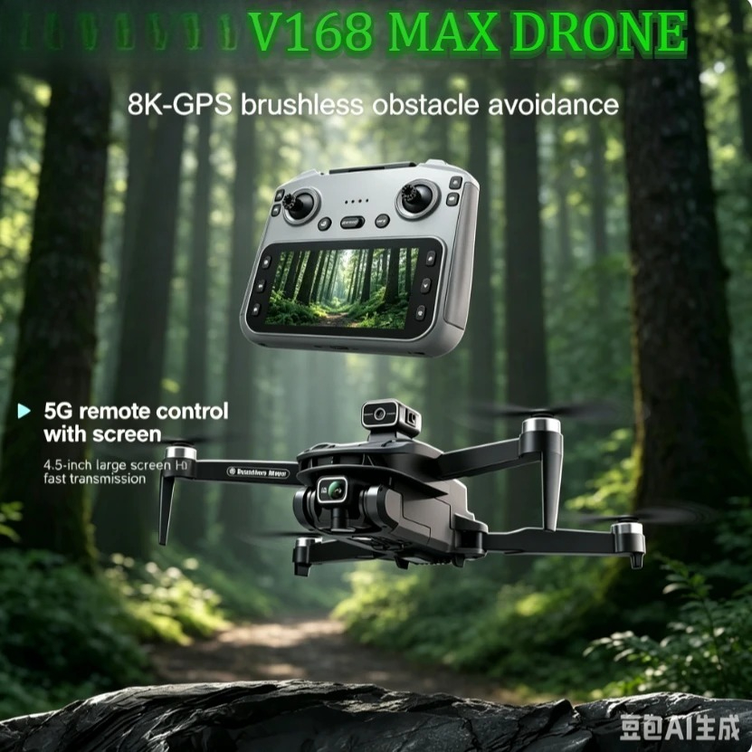 Drone Ls Rc - Original V168 MAX Faltbare RC-Drohne 5G