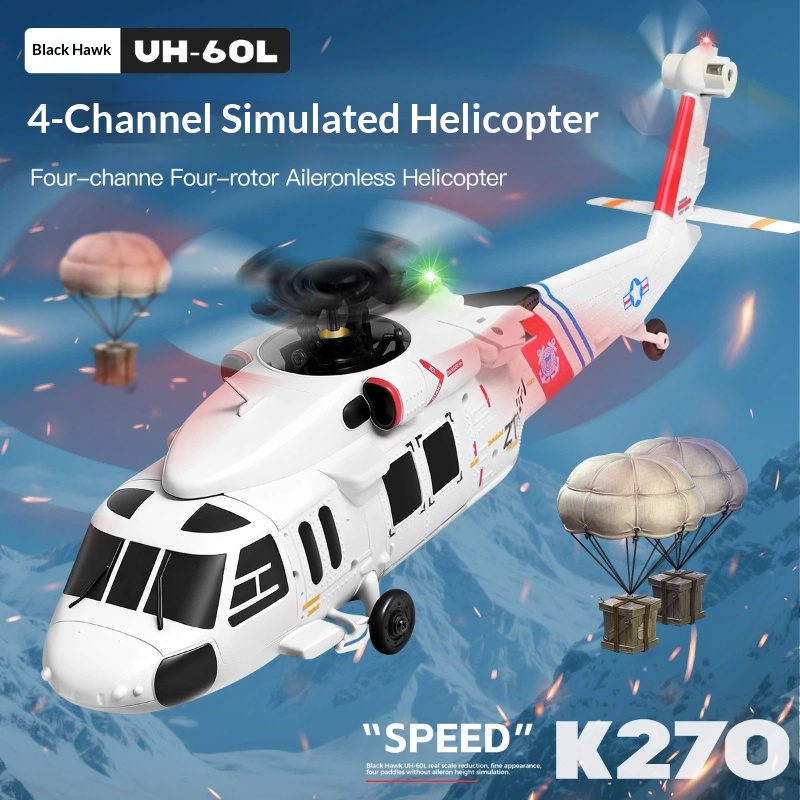Rc Helicopter Gyro - Wltoys K270 Black Hawk UH-60L Ferngesteuerter