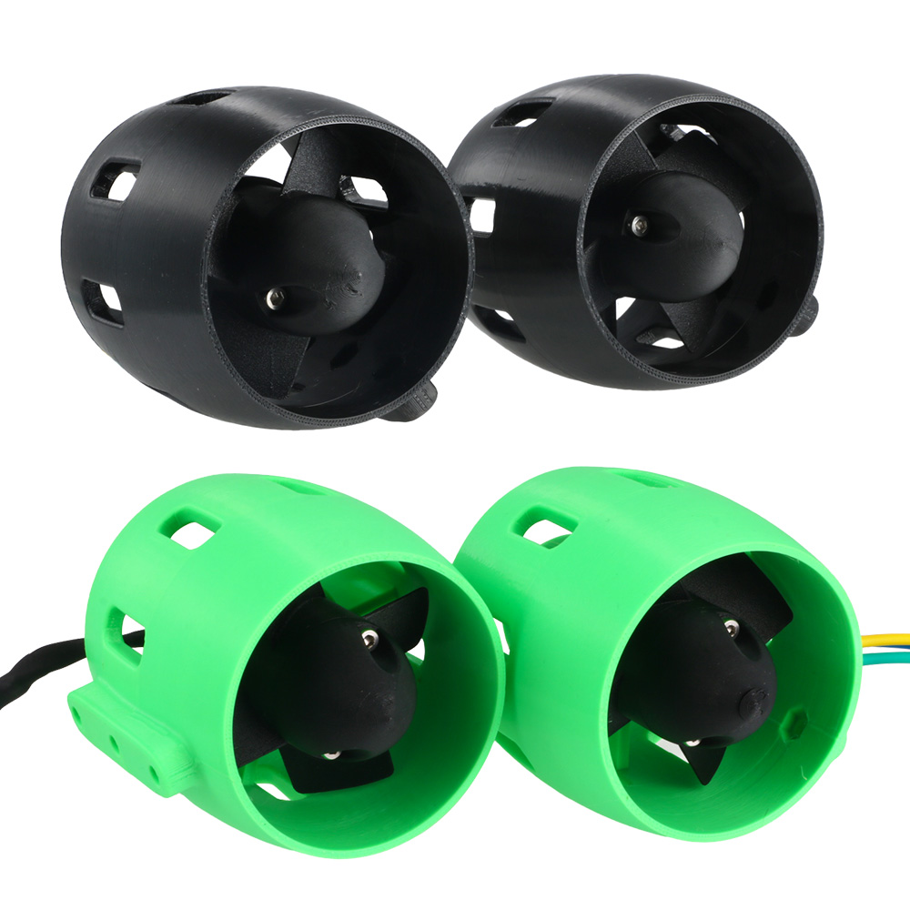 Esc 4In1 Brushless - Hochleistungs-Unterwasser-Thruster, bürstenloser Motor, 4-Blatt-Propeller, bidirektionaler ESC,