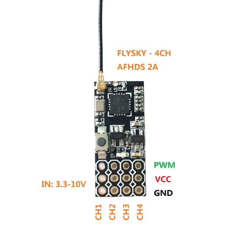 Flysky FS2A Mini-Empfänger 4CH – Drone Lipo Battery Bewertung und Preis