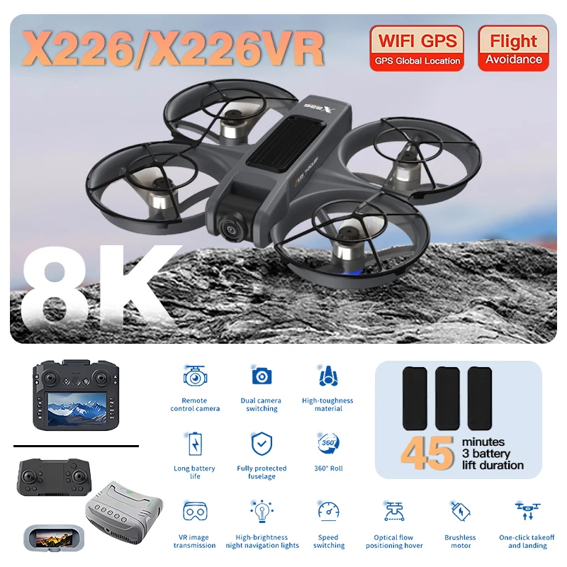 Original X226 X226VR FPV RC Dr – Drone Ls Rc Bewertung und Preis