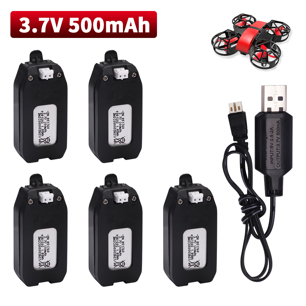 3,7 V 500 mAh Lithium-Batterie – Drone Rcs Bewertung und Preis